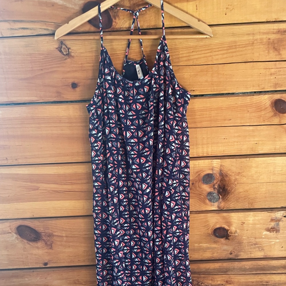 High/low hemmed slip dress